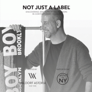 NOT JUST A LABEL flyer